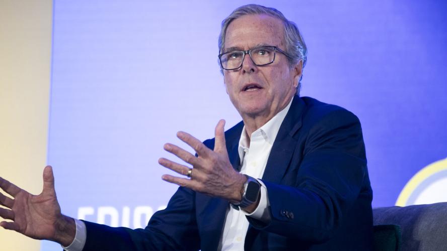 Jeb Bush discusses water challenges at Edison event