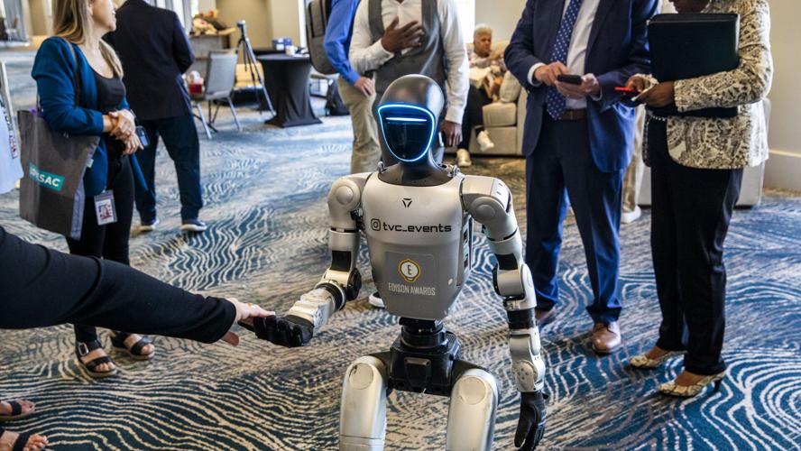 “Mickey” robot draws attention at Edison Awards