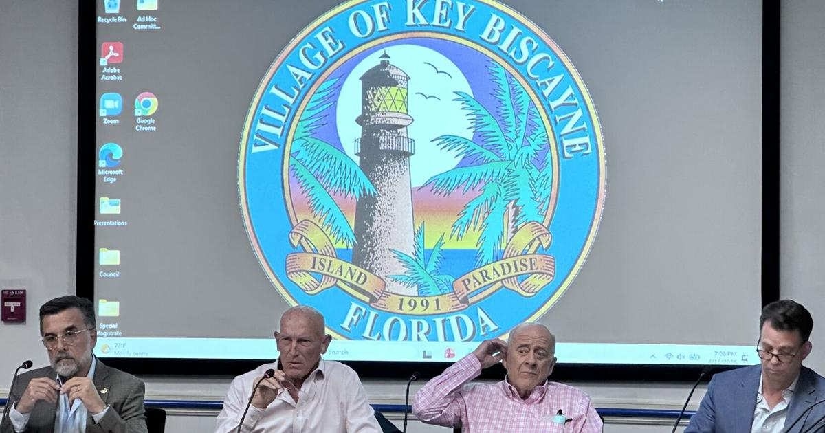 Key Biscayne stormwater committee recommends injection well plan over bay discharge | Key Biscayne