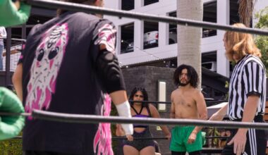 Bay Street Yard transforms into open-air wrestling arena in Fort Myers | Lee County