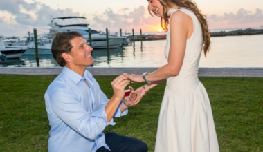 Surprise Valentine’s weekend engagement at Key Biscayne Yacht Club | Key Biscayne