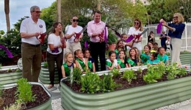 Community garden marks first anniversary with celebration | Key Biscayne