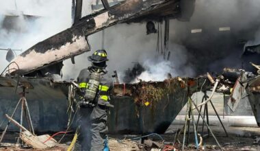 Sailboat catches fire in Fort Pierce | St. Lucie County