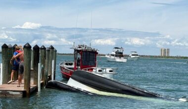 Coast Guard rescues 3 boaters from sinking vessel near Fort Myers Beach | Lee County