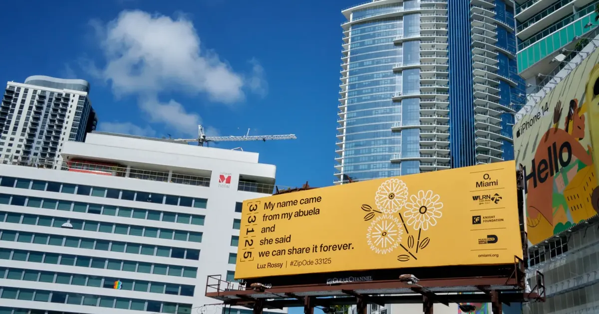 Residents invited to join ‘ZipOde’ poetry challenge for national poetry month | Key Biscayne