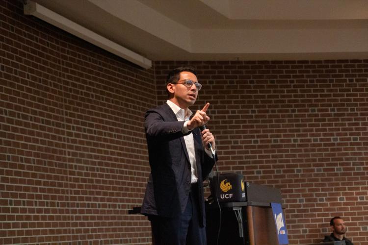 Florida governor candidate James Fishback returns to UCF - 6