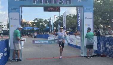Sam Appleton, Annie Fuller Win St. Anthony's Triathlon | Press Releases