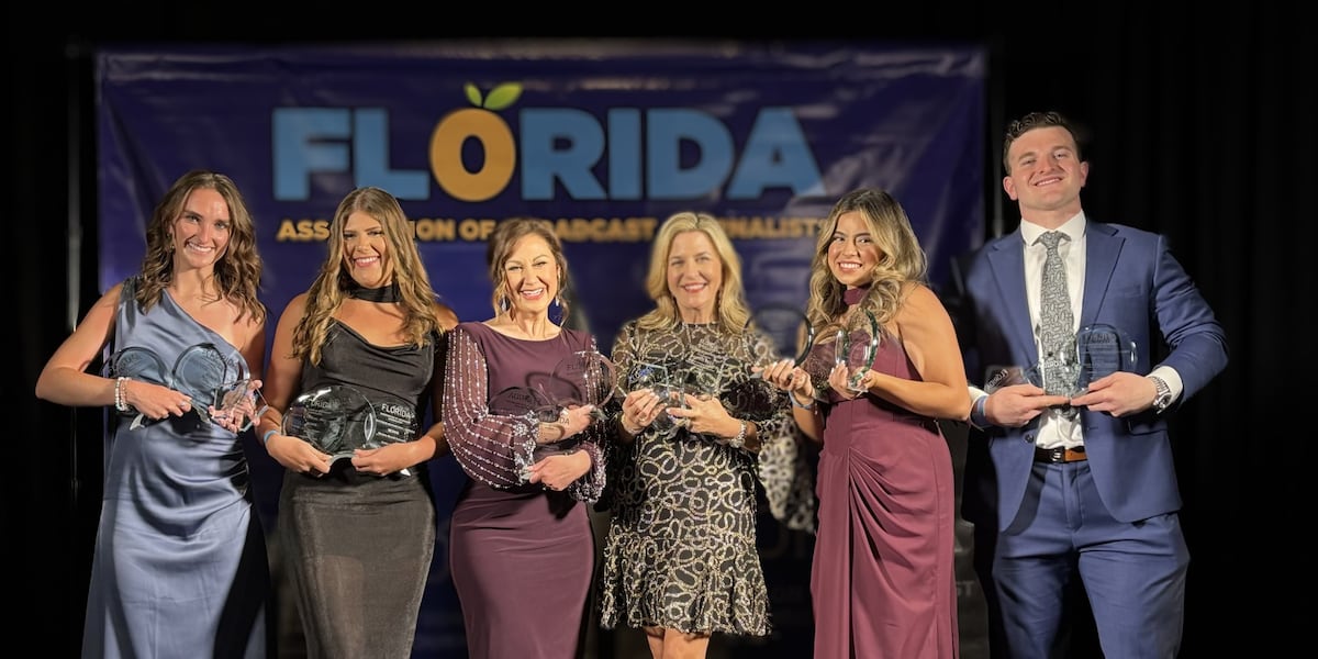 WJHG wins 21 Florida News Awards from the Florida Association of Broadcast Journalists FABJ including top honors in news weather and digital