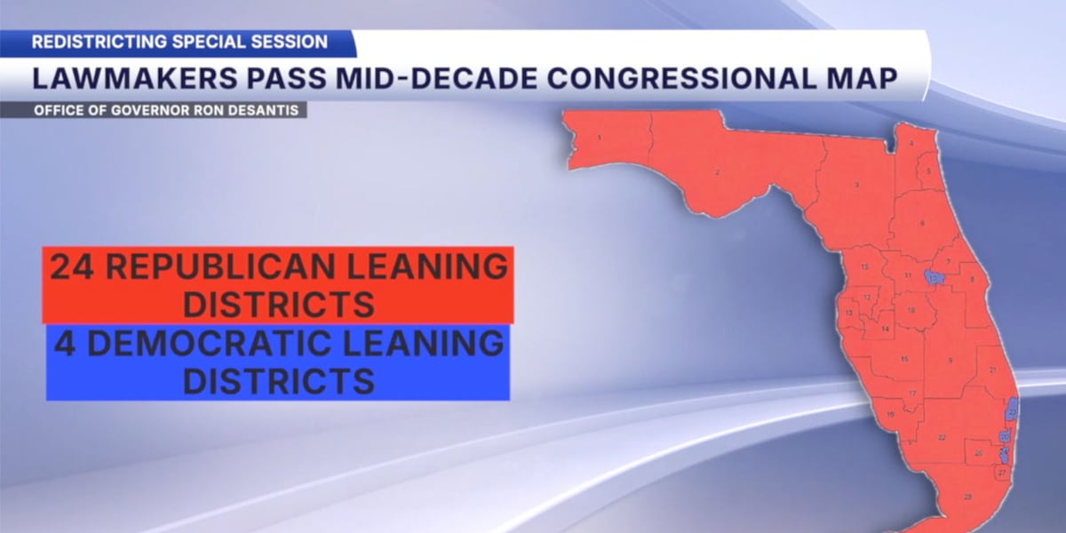 Florida’s new congressional districts are almost law. The next stop may be court