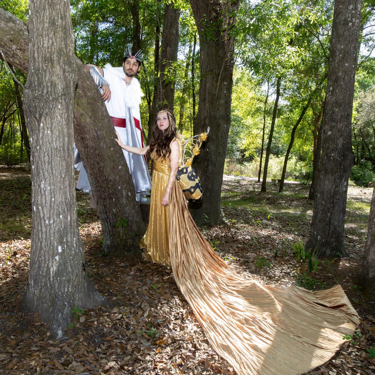 King Oberson and Queen Titania will be in the Southern Shakespeare Company's “A Walking Midsummer Night’s Dream,” an outdoor theatrical adventure set at the Tallahassee Museum at 7:30 p.m. April 30-May 2 and May 7-9, 2026.