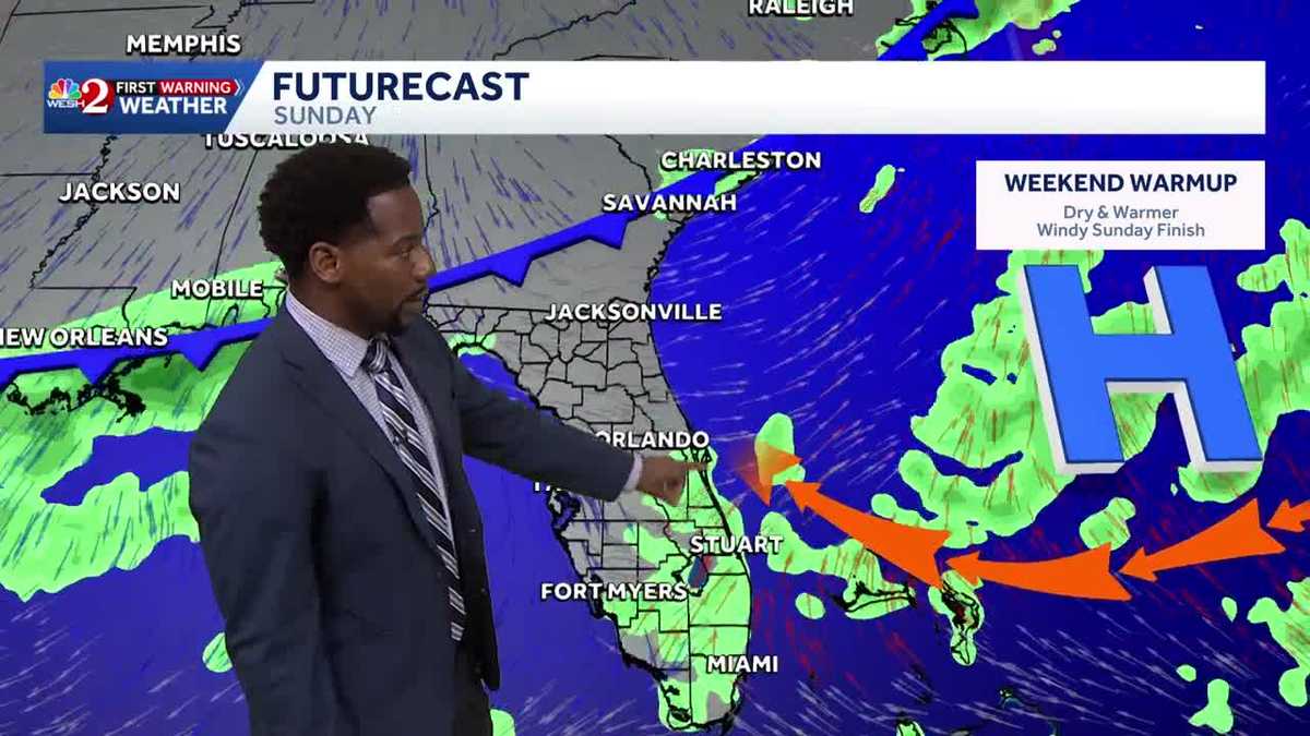 Near Record Highs Surge Into Central Florida this Weekend