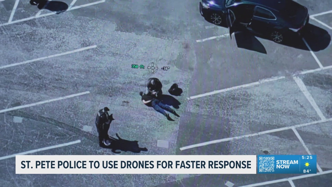 St. Pete police to use drones for faster response