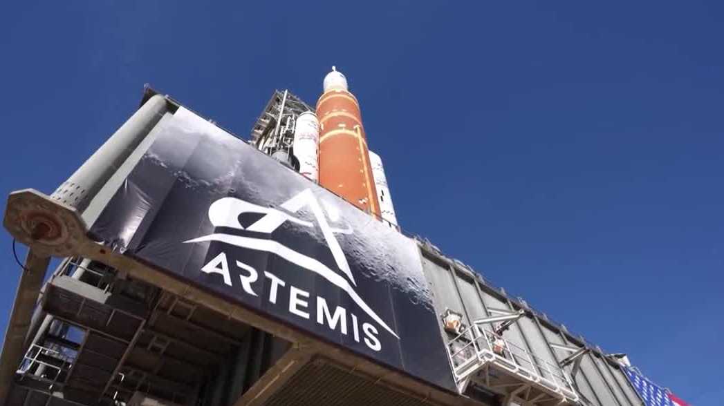 Road closures for Artemis II launch on Florida's Space Coast
