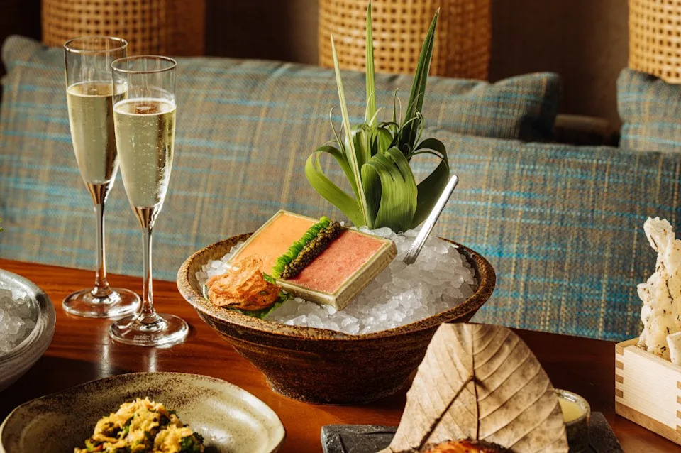 Dishes from Zuma (pictured) will reflect the vibrant city all week. Zuma