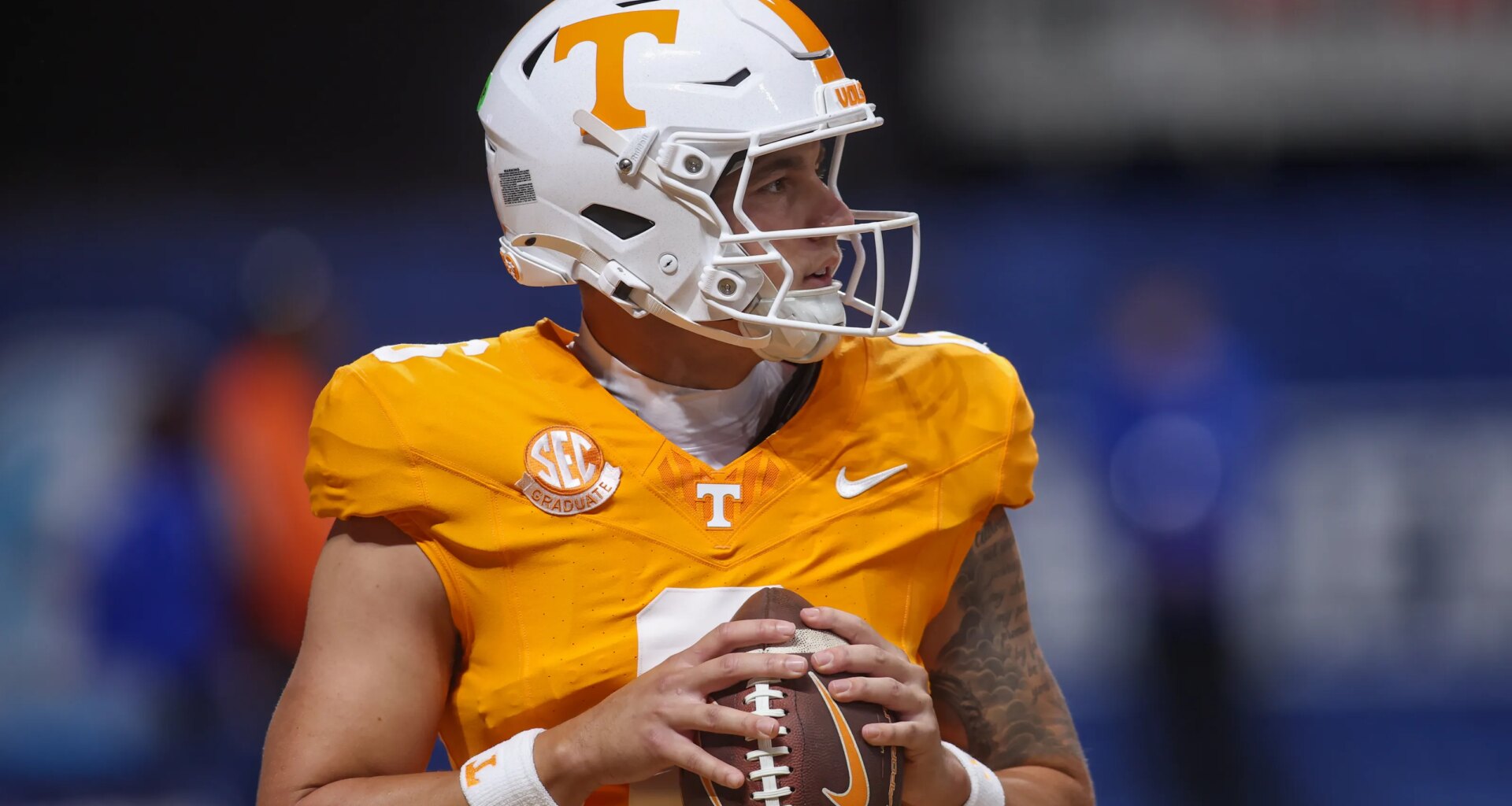Former Tennessee quarterback's rookie jersey number in NFL