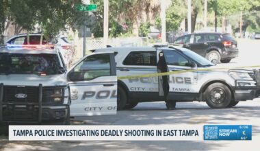Tampa Police are investigating a deadly shooting in East Tampa on Wednesday