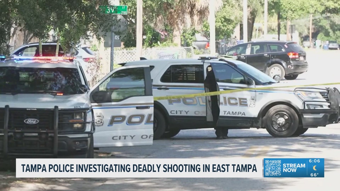 Tampa Police are investigating a deadly shooting in East Tampa on Wednesday