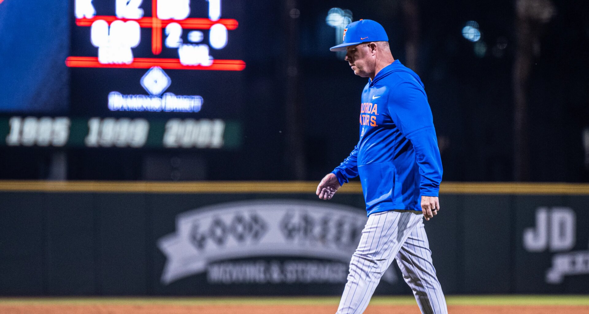 Florida baseball head coach Kevin O'Sullivan talks loss to Jacksonville