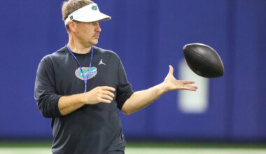 Florida OC Buster Faulkner quotes Orange and Blue Game