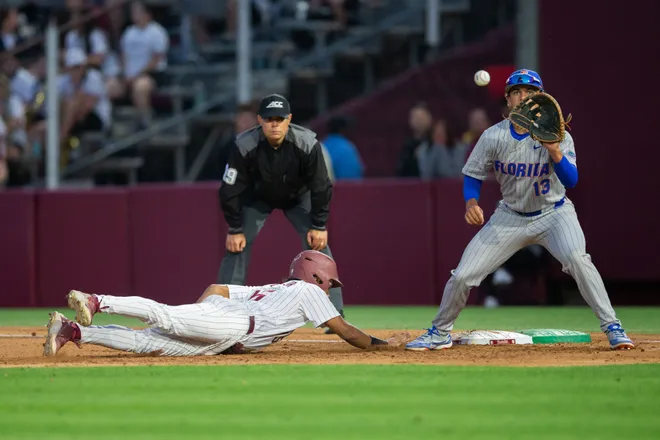 The Florida State Seminoles hosted the Florida Gators at Dick Howser Stadium on Tuesday, April 7, 2026.