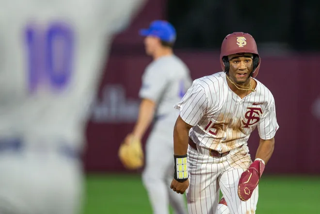 The Florida State Seminoles hosted the Florida Gators at Dick Howser Stadium on Tuesday, April 7, 2026.