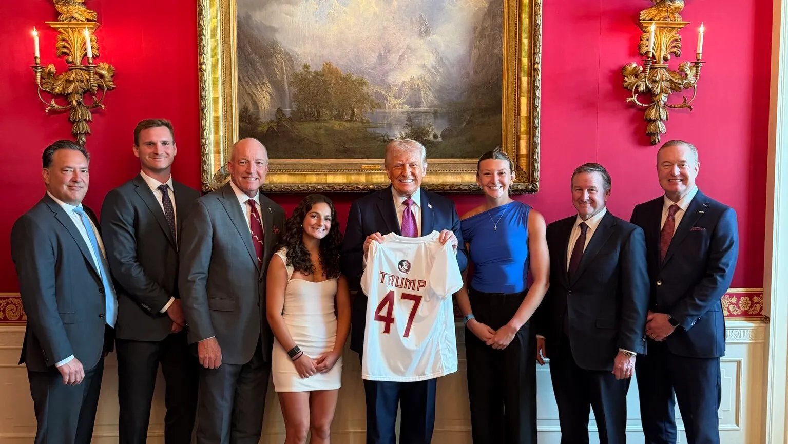 President Trump honors FSU soccer team at White House event