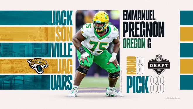 Jaguars pick Parker Hughes.
