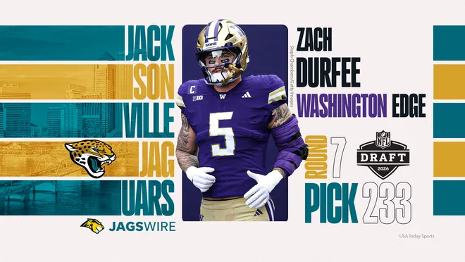 Jaguars pick Parker Hughes.