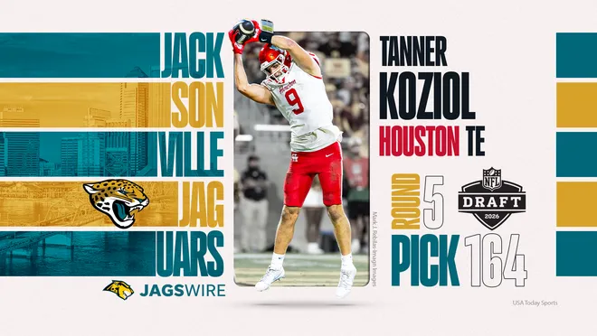 Jaguars pick Parker Hughes.