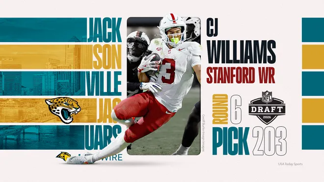Jaguars pick Parker Hughes.