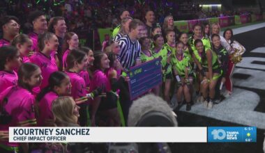 Tampa is called a hub for girls' flag football