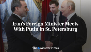Iran’s Foreign Minister Meets With Putin in St. Petersburg