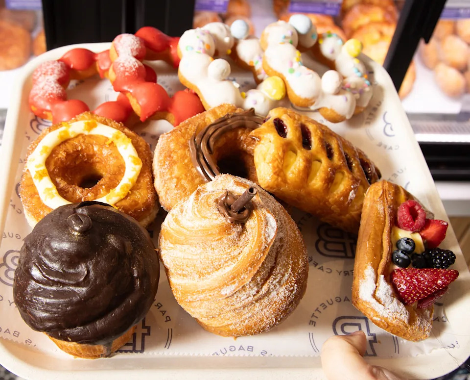 Pastries are the specialty at newly opened Paris Baguette at 4624 Town Crossing Drive in the St. Johns Town Center on Jacksonville's Southside.