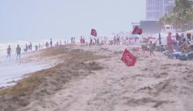 Red flags warn South Florida beach goers for the second weekend of dangerous conditions due to rip currents