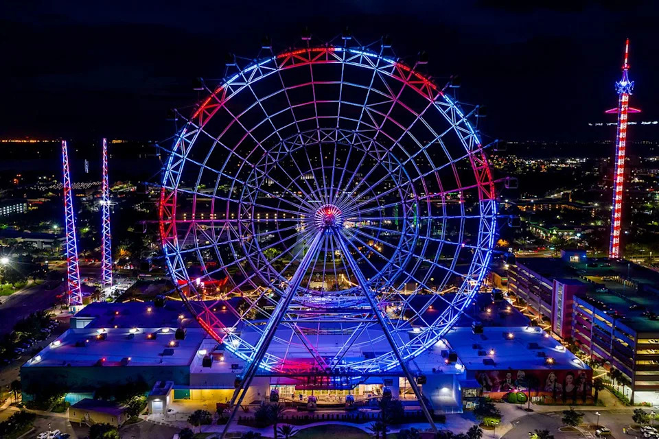 The Orlando Eye at Icon Park in Orlando, Fla.Credit: Icon Park