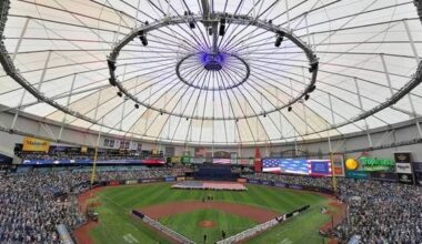 Rays are victorious in return to Tropicana Field after Hurricane Milton tore off the roof in 2024