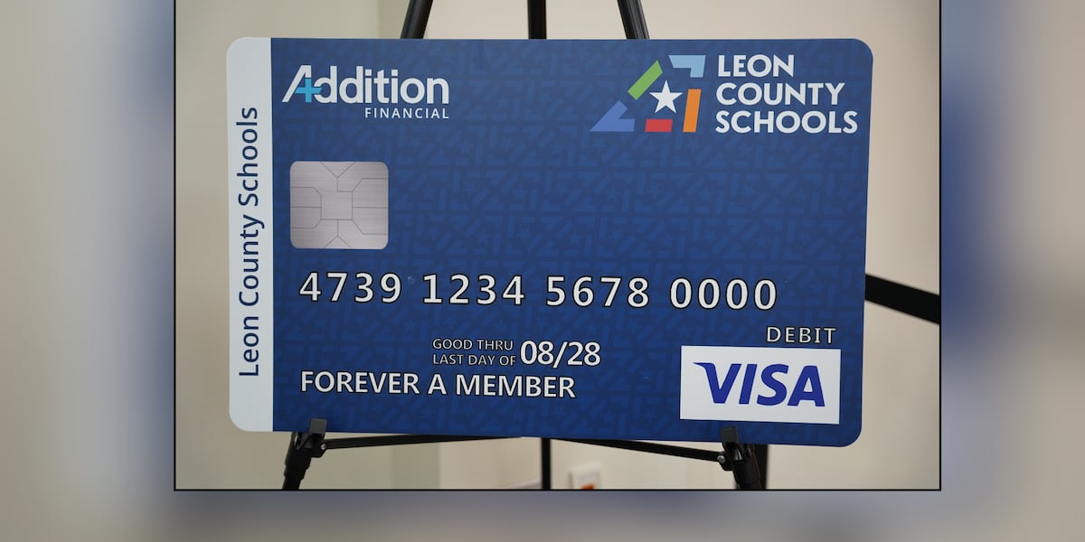 Addition Financial launches debit card benefiting Leon County Schools