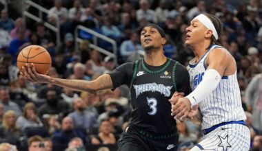 Wolves locked in to 6 seed in West after falling in Orlando 132-120