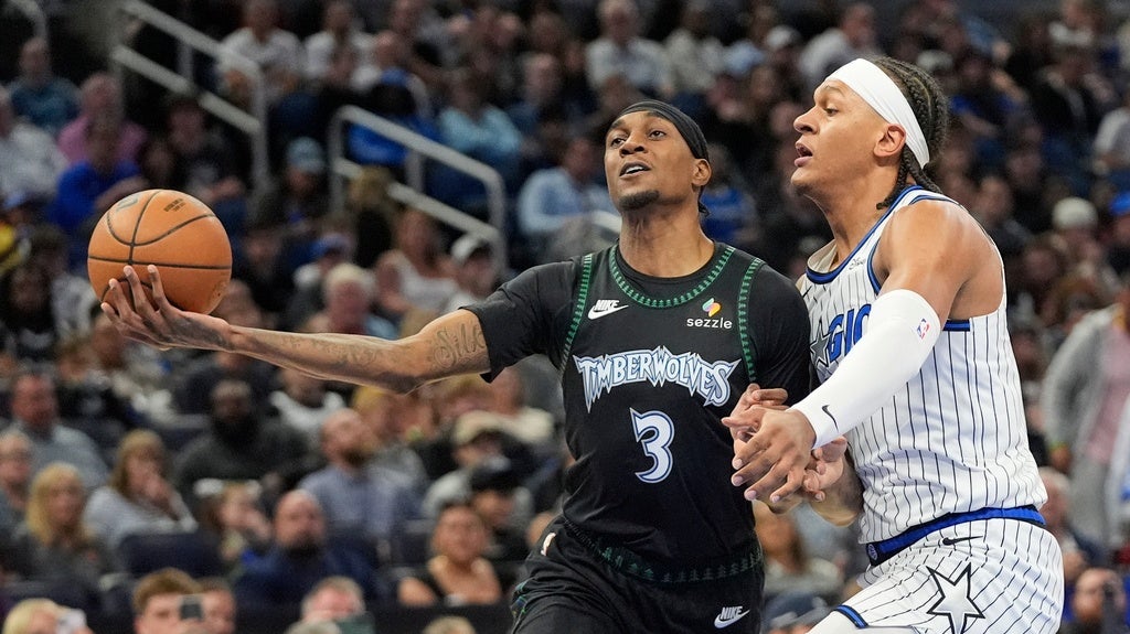 Wolves locked in to 6 seed in West after falling in Orlando 132-120