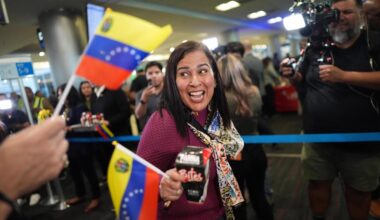 First direct flight between US, Venezuela in seven years departs from Miami