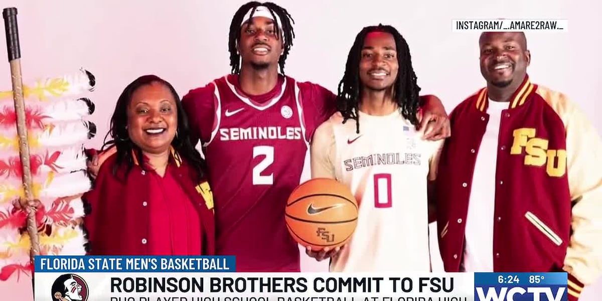 Florida High grads Anthony, Amare Robinson pledge to Florida State