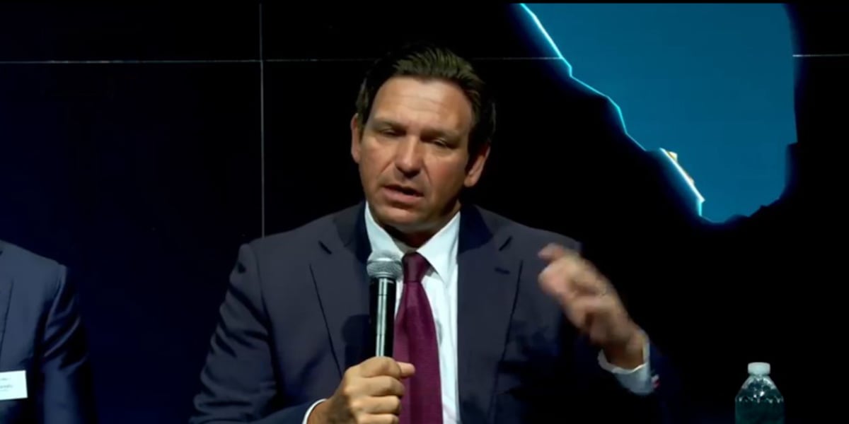 DeSantis holds news conference in Tallahassee