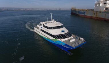 Bay Breeze ferry vessel in San Francisco Bay