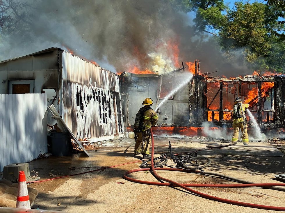 The Tallahassee Fire Department shared photos of the Aenon Church Road fire on social media.