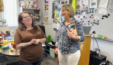 Former student recognizes A+ Teacher 20 years later