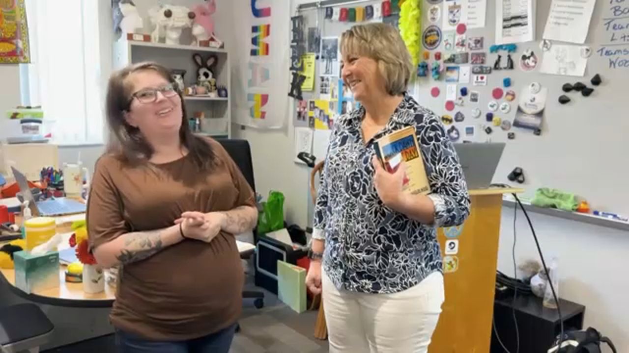Former student recognizes A+ Teacher 20 years later