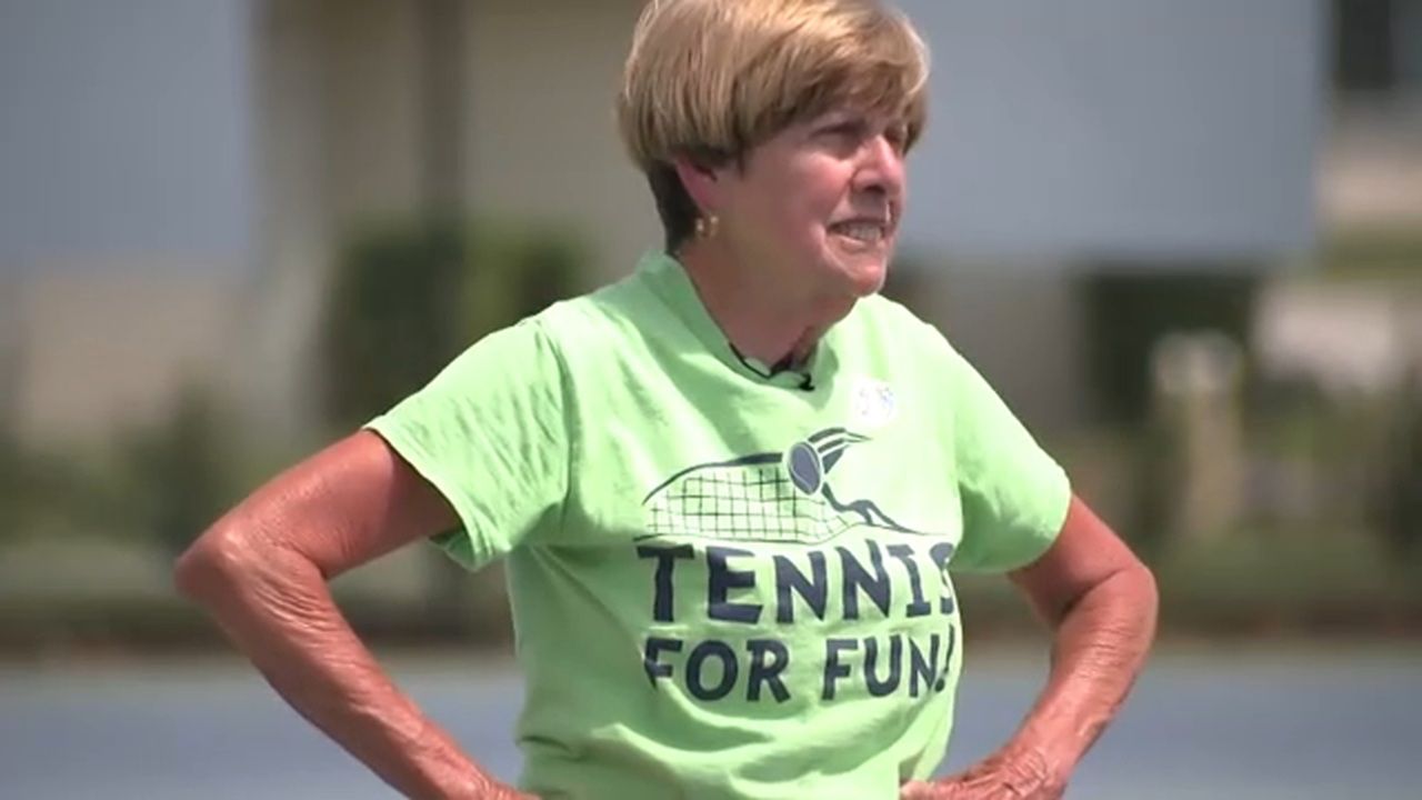 A special recognition of Tennis for Fun's special director