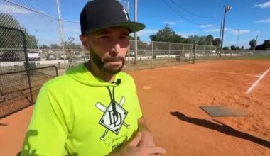 Danny Lieber does the coaching each Saturday afternoon at Gadsden Park in South Tampa. Lieber has a coaching business called Danny’s Dugout where he coaches people in baseball and softball. (Spectrum News)