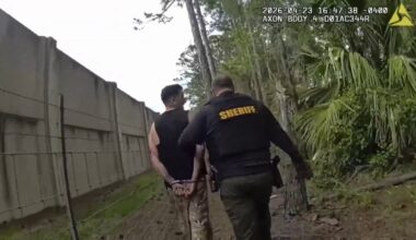 Bodycam shows K-9 finding suspect who fled from troopers in Martin County – NBC 6 South Florida