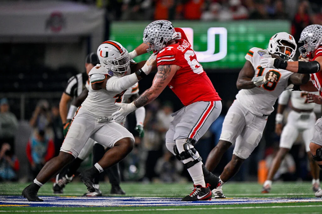 Miami Edge Rusher Rueben Bain Jr. Bucs